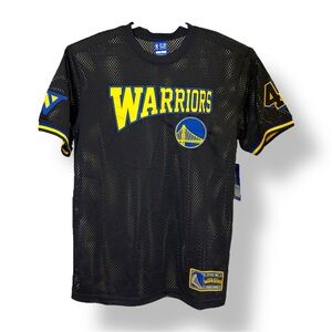Adult Warriors Black Mesh Jersey (Small)